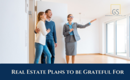 Real Estate Plans to Be Grateful For